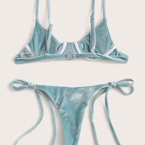Zaful velvet bikini